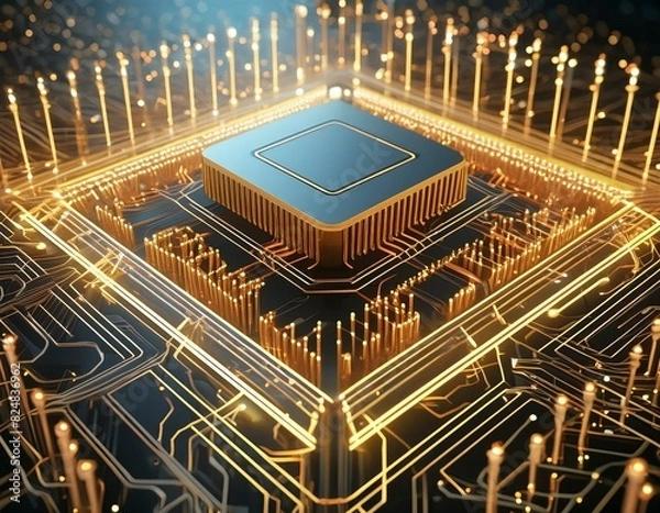 Obraz AI chip, integrated circuit