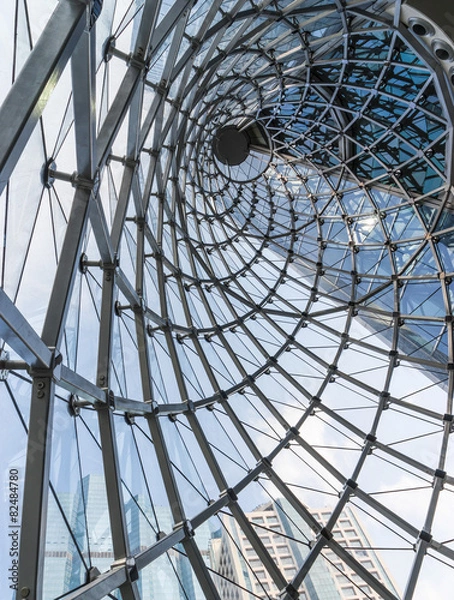 Obraz Spiral structure construction