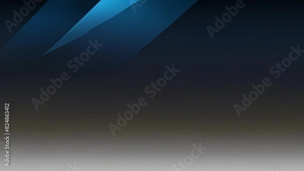 Fototapeta The gradient banner background is really cool and peaceful