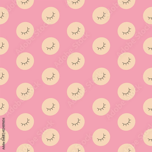 Fototapeta Continuous background, seamless pattern. Stylish repeating design.