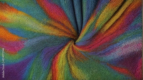 Obraz Abstract Background with a Multicolored Fabric Texture