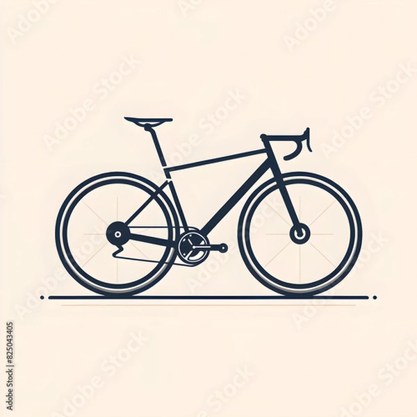 Obraz sportive bicycle 