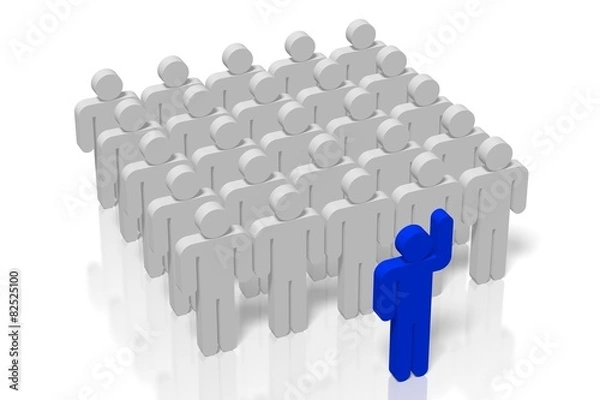 Obraz Leadership concept