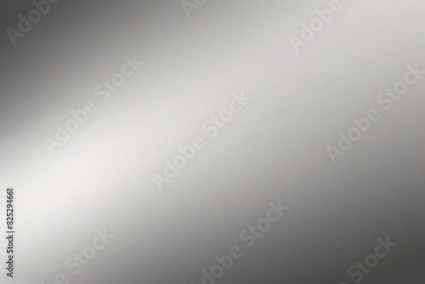 Fototapeta 銀箔の背景に光沢のあるベクトル鋼のグラデーション テンプレートとクロム境界線の金属。抽象的な銀色の金属の背景。抽象的なグレー色の明るい背景。	