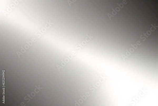 Obraz 銀箔の背景に光沢のあるベクトル鋼のグラデーション テンプレートとクロム境界線の金属。抽象的な銀色の金属の背景。抽象的なグレー色の明るい背景。	