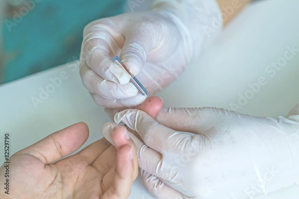 Fototapeta Blood test