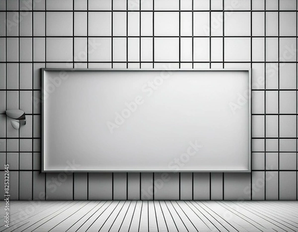 Obraz Blank Sign Modern Building