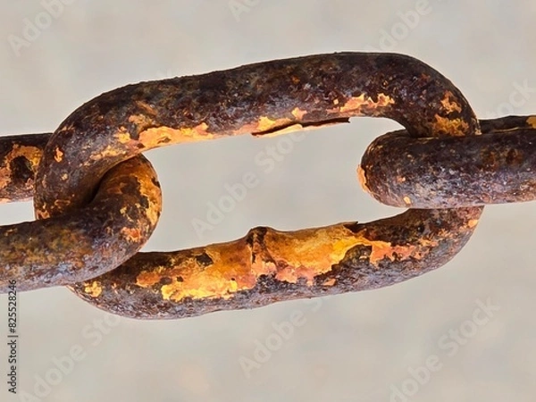 Fototapeta Macro chain link