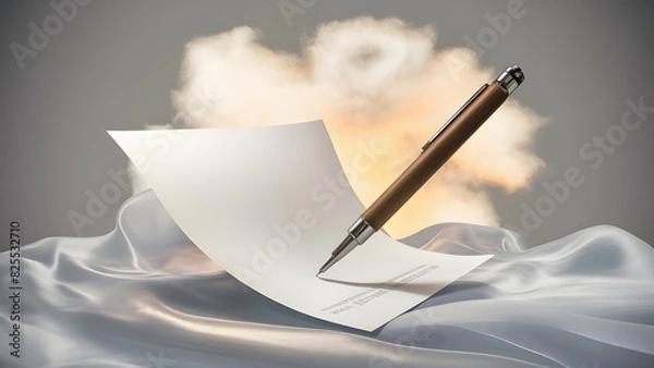 Fototapeta Schreibstube