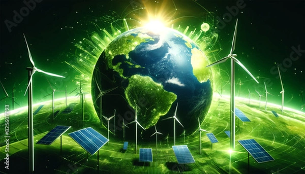 Obraz energy concept