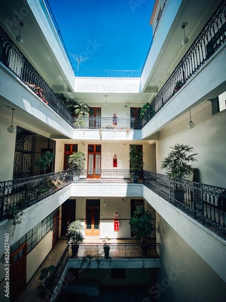 Fototapeta Arquitectura simétrica