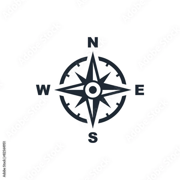 Obraz kompas