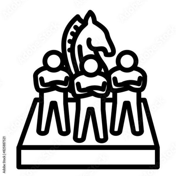 Fototapeta Team Icon