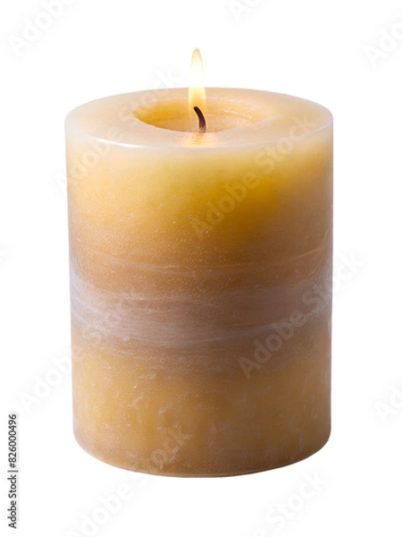 Obraz candle isolated on background