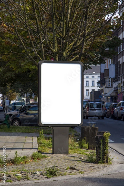 Fototapeta Empty billboard