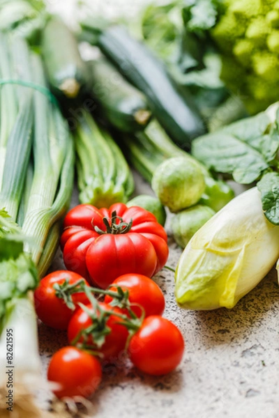 Fototapeta fresh vegetables