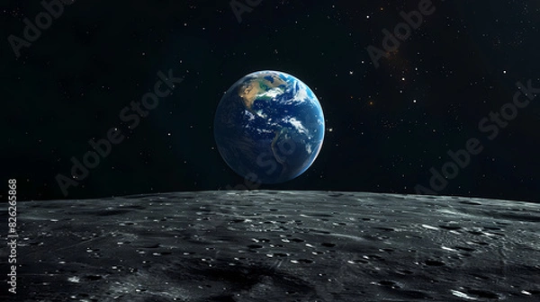 Fototapeta View of Earth from space