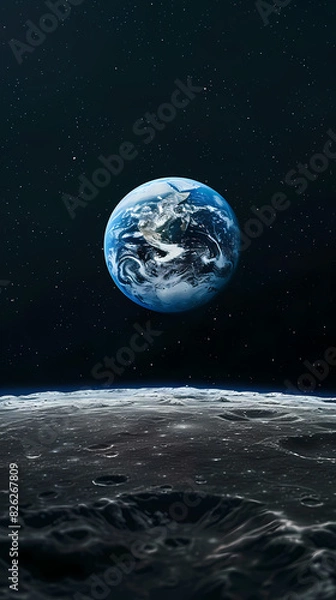 Fototapeta View of Earth from space