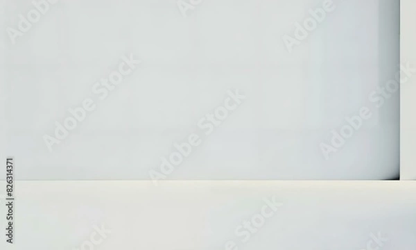 Obraz minimalism, unicolor, background, muted, simple. Generative AI.	