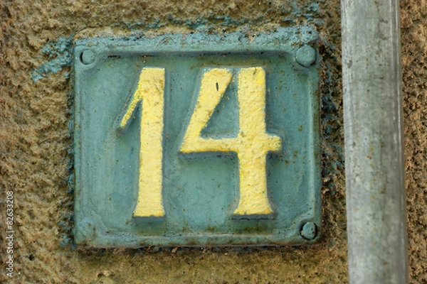 Obraz House numbers