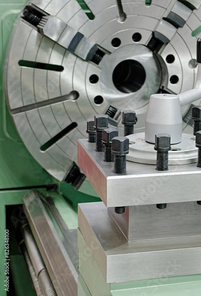 Obraz Metalworking lathe