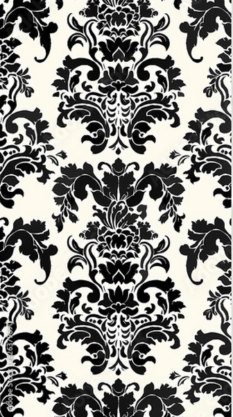 Fototapeta Damask pattern vector image