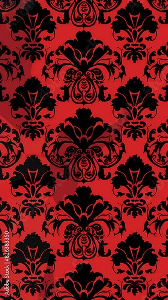 Fototapeta Damask pattern vector image