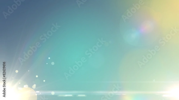 Obraz soft colored abstract background with optical flares