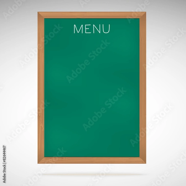 Obraz Menu blackboards or chalkboards.