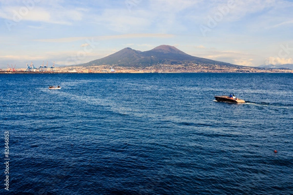 Obraz Vesuvio mountain , Naples , Italy