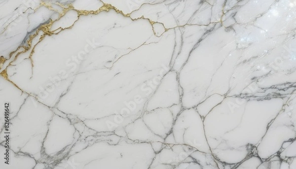 Fototapeta White Marble Texture for Print and Digital Designs