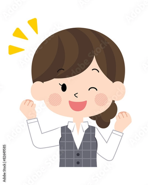 Fototapeta OL制服女性4