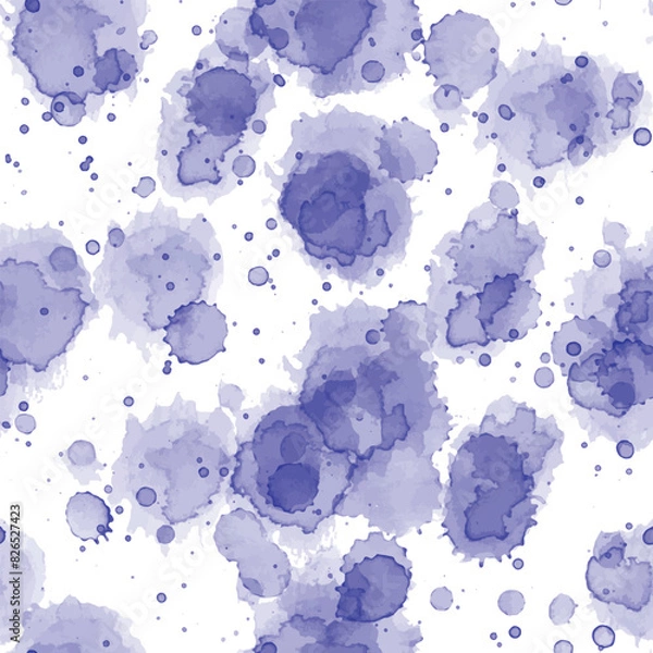 Obraz Watercolor seamless pattern