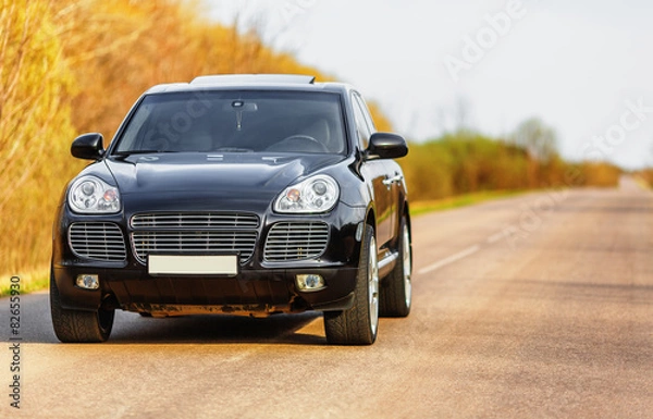 Obraz Black luxury car