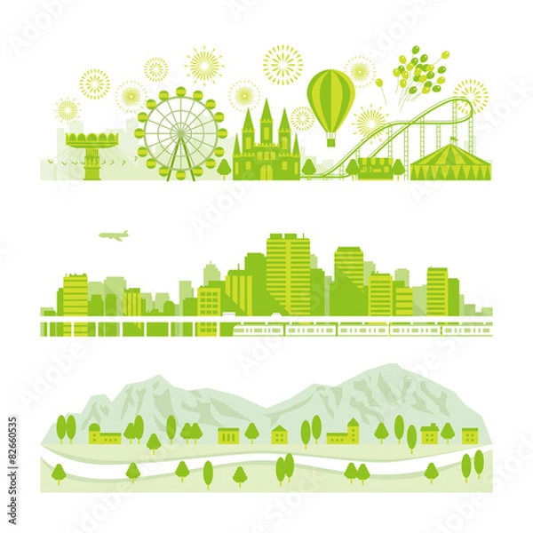 Obraz 背景　風景