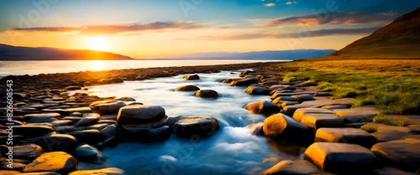 Obraz Sunset over the sea