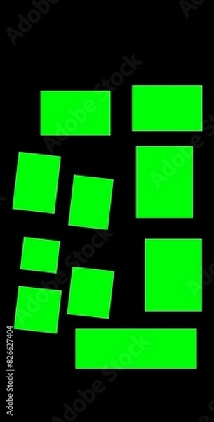 Obraz Collage Frame template images background 