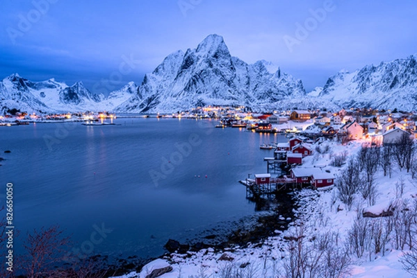 Obraz Reine, Norways