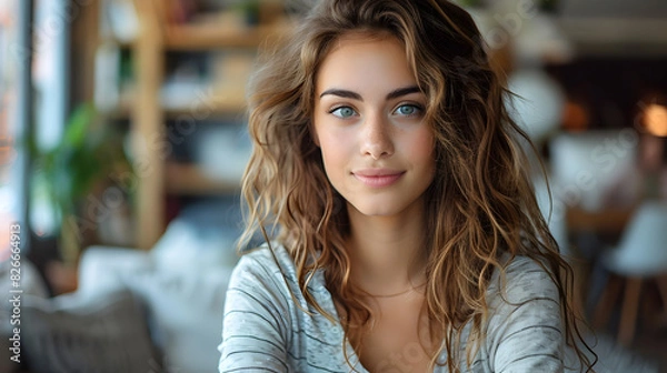 Fototapeta Beautiful Women with Natural Beauty