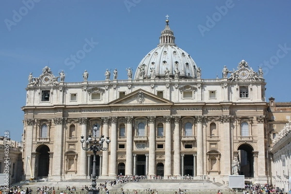 Obraz バチカン市国のサンピエトロ大聖堂