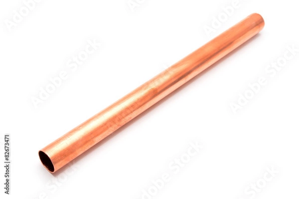 Fototapeta miedziana rura