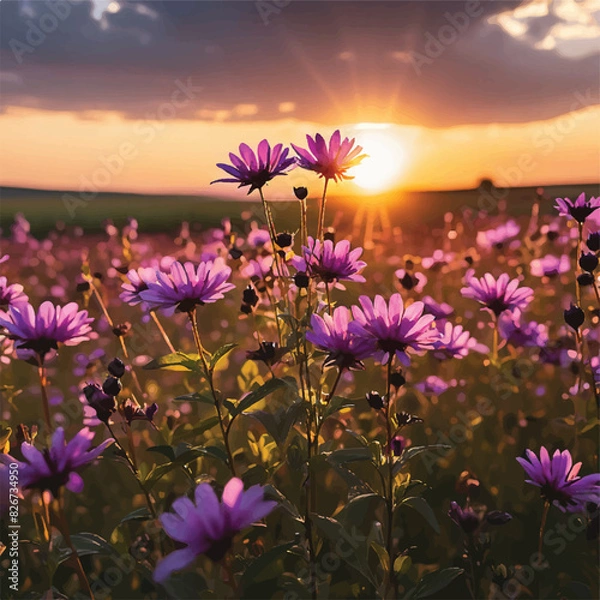 Obraz flowers in the meadow