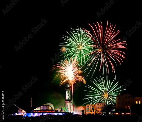 Obraz Warnemünde Silvester