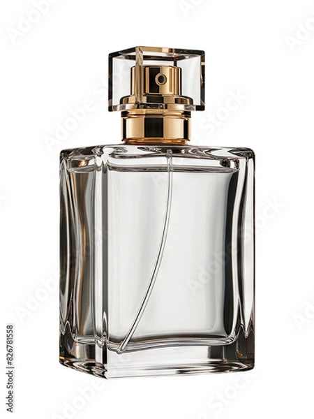 Obraz Isolated PNG Perfume Bottle, GENERATIVE AI