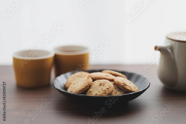 Obraz  アーモンドクッキー almond cookie