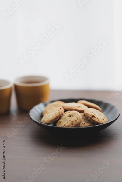 Obraz  アーモンドクッキー almond cookie