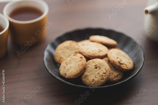 Obraz  アーモンドクッキー almond cookie