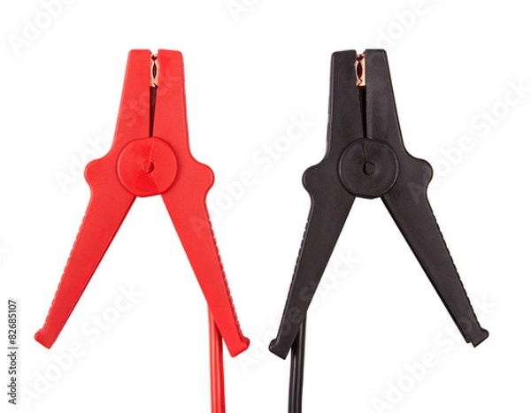 Fototapeta starting cables