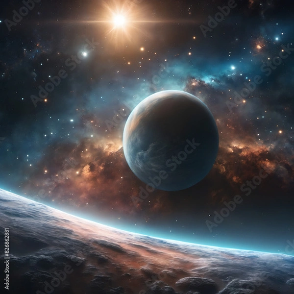 Obraz planet in space