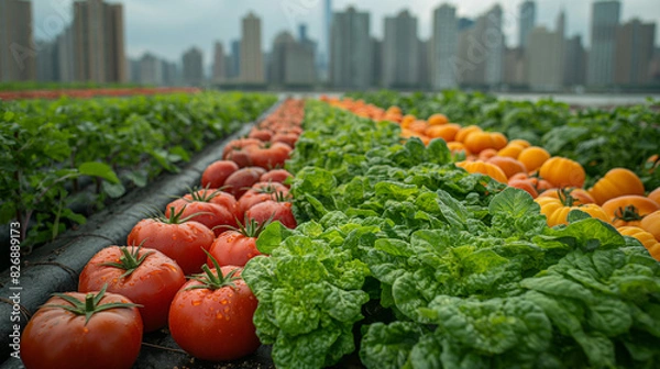 Obraz Develop a comprehensive business proposal for a sustainable urban farming initiative aimed at transforming underutilized urban spaces into productive agricultural hubs.